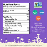 Nunaturals Stevia Liquid Sweetener bottle with dropper