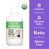 Nunaturals Stevia Liquid Sweetener packaging details