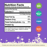 Nunaturals White Stevia Powder 431g in a bowl with cereal