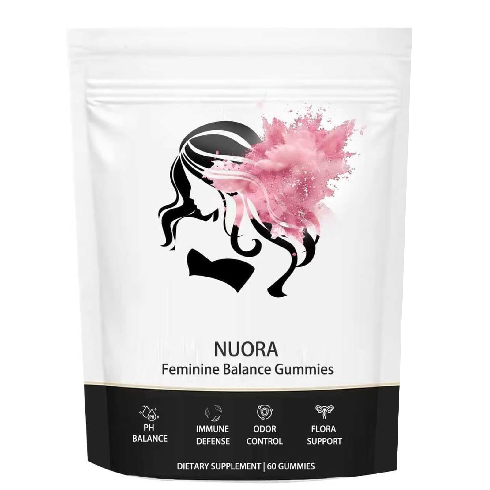 nuora Blended Vitamin & Mineral Gummies front view
