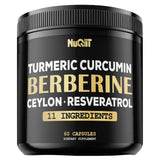 NUQIIT Berberine HCl Supplement 60 capsules front view
