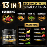 NUQIIT Berberine HCl Supplement capsules close-up