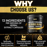 NUQIIT Berberine HCl Supplement side view