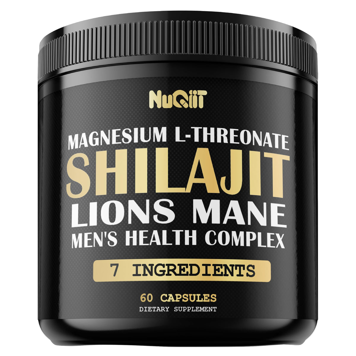 NUQIIT Blended Vitamin & Mineral Supplement front view with 60 veggie capsules