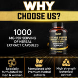 NUQIIT Cayenne Supplement packaging with label details
