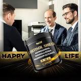 NUQIIT Cortisol Supplement 500mg bottle top view