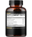 NUQIIT Magnesium with Lions Mane & Shilajit Capsules back view