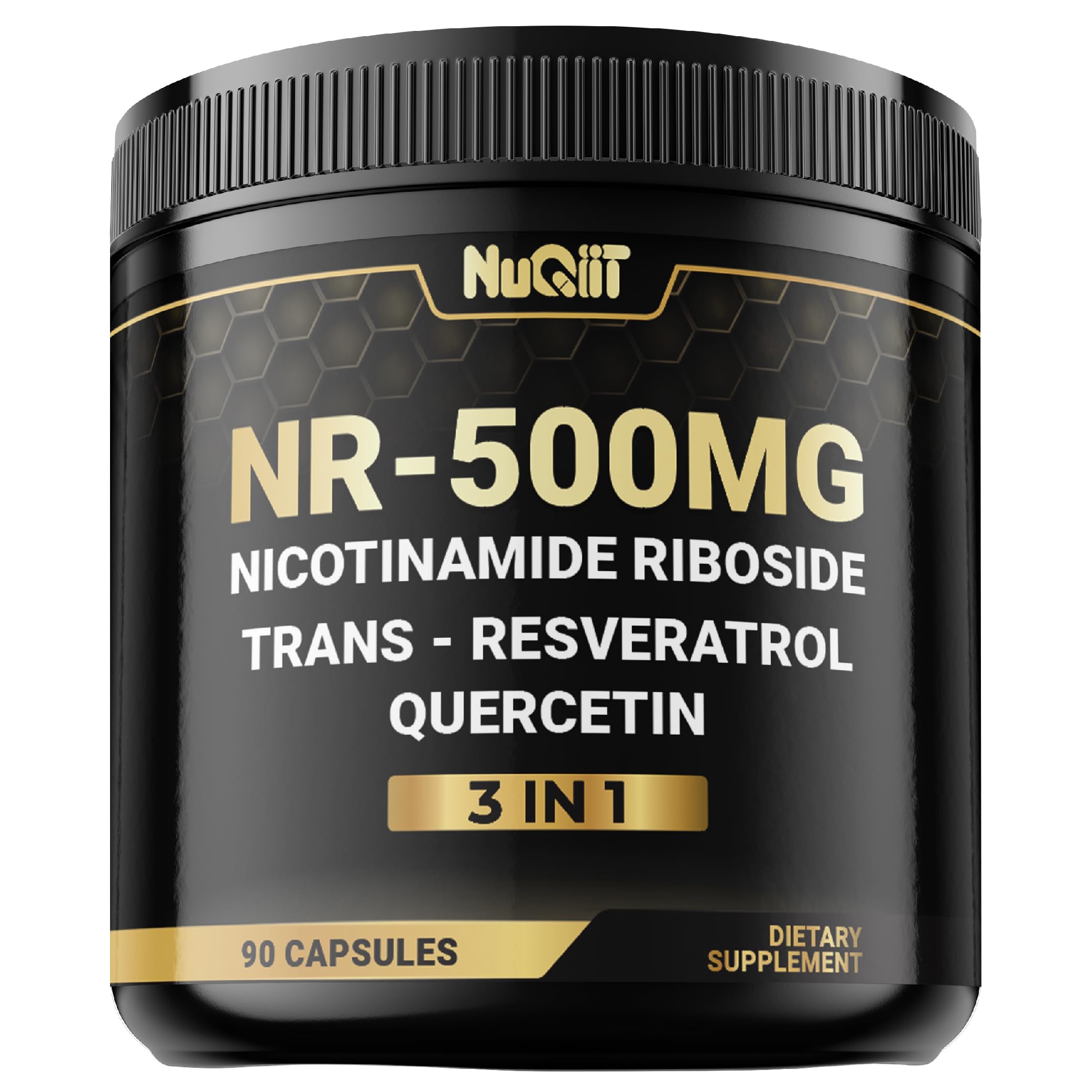 NUQIIT NAD Plus Supplement 90 capsules front view