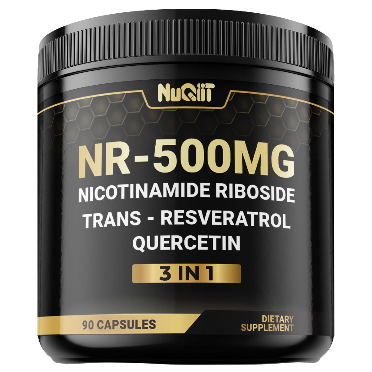 NUQIIT NAD Plus Supplement 90 capsules front view