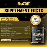 NUQIIT NAD Plus Supplement bottle side view