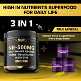 NUQIIT NAD Plus Supplement bottle top view