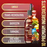 NUQIIT NMNH 10in1 Liquid Drops packaging