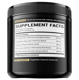 NUQIIT Organic Ashwagandha Supplement nutritional information