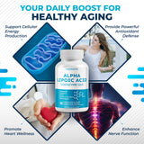 NURAFUSE Alpha Lipoic Acid Supplement back label