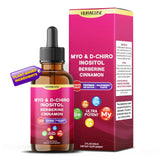 NURAFUSE Cinnamon Supplement bottle front view with raspberry flavour
