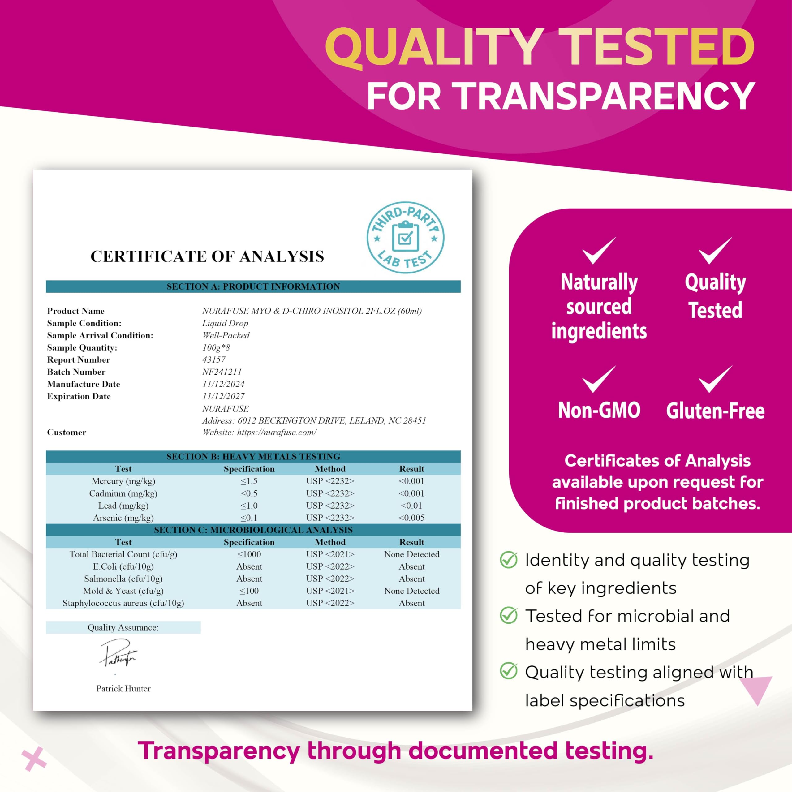 NURAFUSE Cinnamon Supplement lifestyle shot with fruits