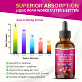 NURAFUSE Cinnamon Supplement mixed in a glass of water