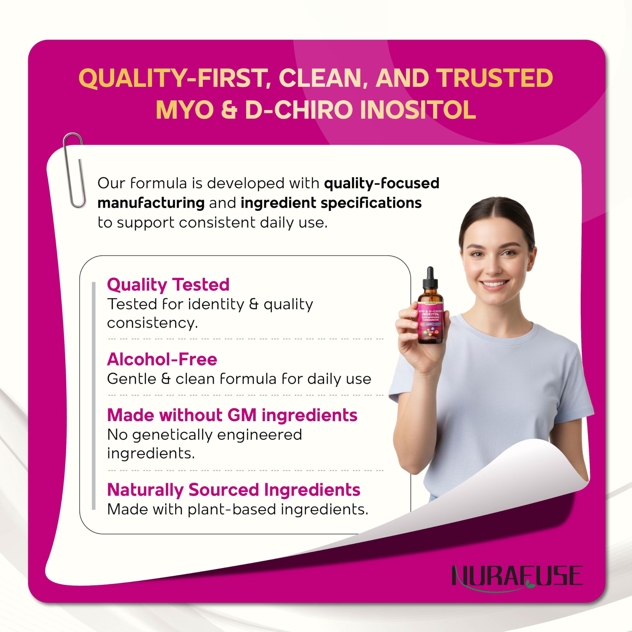NURAFUSE Cinnamon Supplement with fresh cinnamon sticks