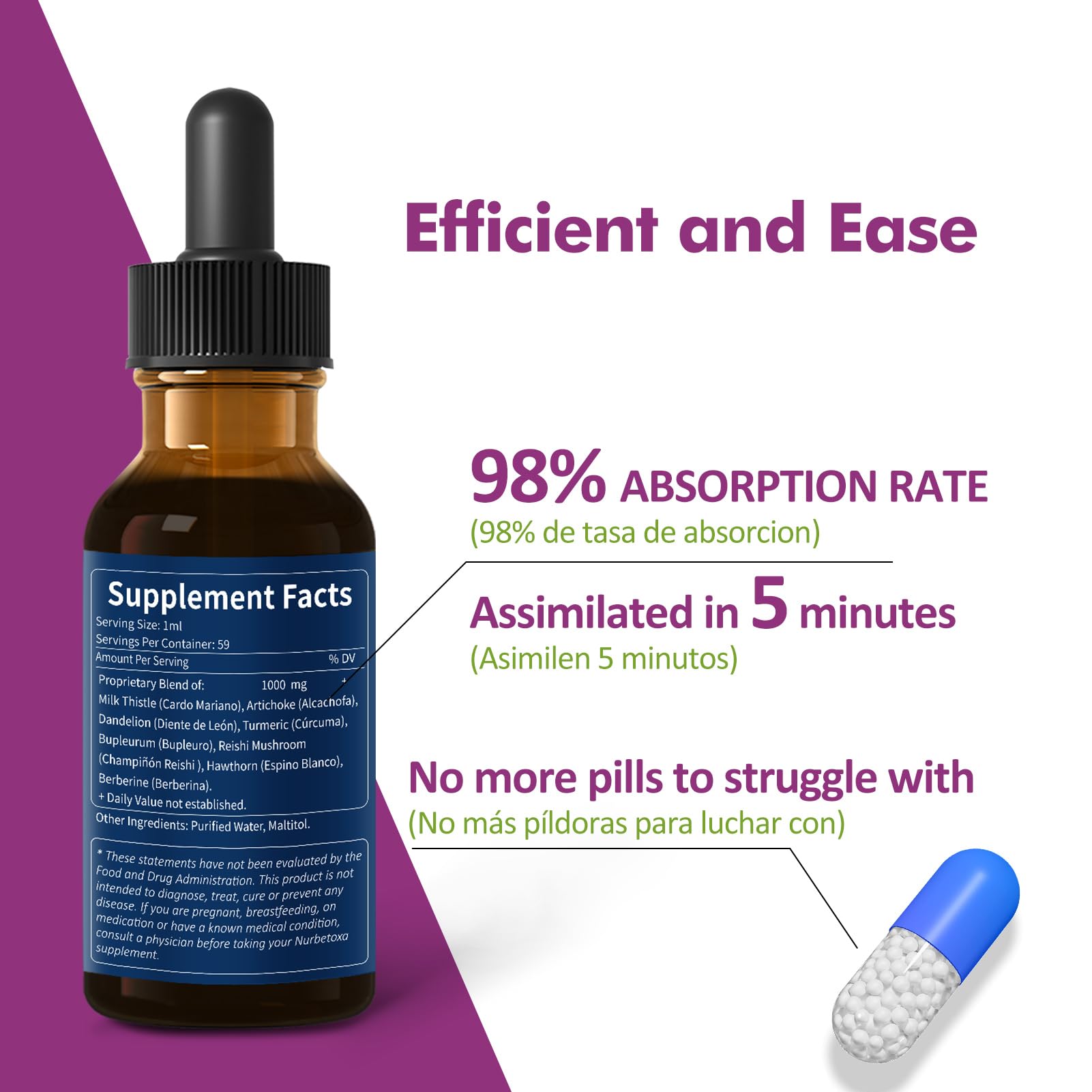 Nurbetoxa Artichoke Liver Support ingredients list