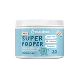 Nurished Super Pooper Probiotic Supplement front view