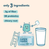 Nurished Super Pooper Probiotic Supplement ingredients list