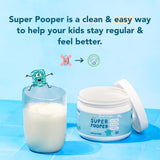 Nurished Super Pooper Probiotic Supplement mixed in a drink