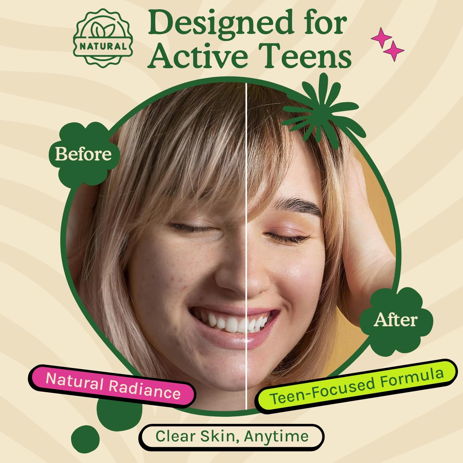 NURISR Clear Skin Supplements ingredients list