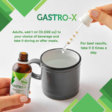 Nurse Harvey's Gastro-X herbal support with lifestyle setting
