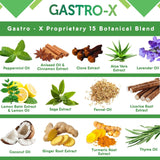 Nurse Harvey's Gastro-X packaging with ingredients listed