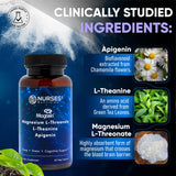 Nurses Nutrition Magnesium Sleep Stack capsule close-up