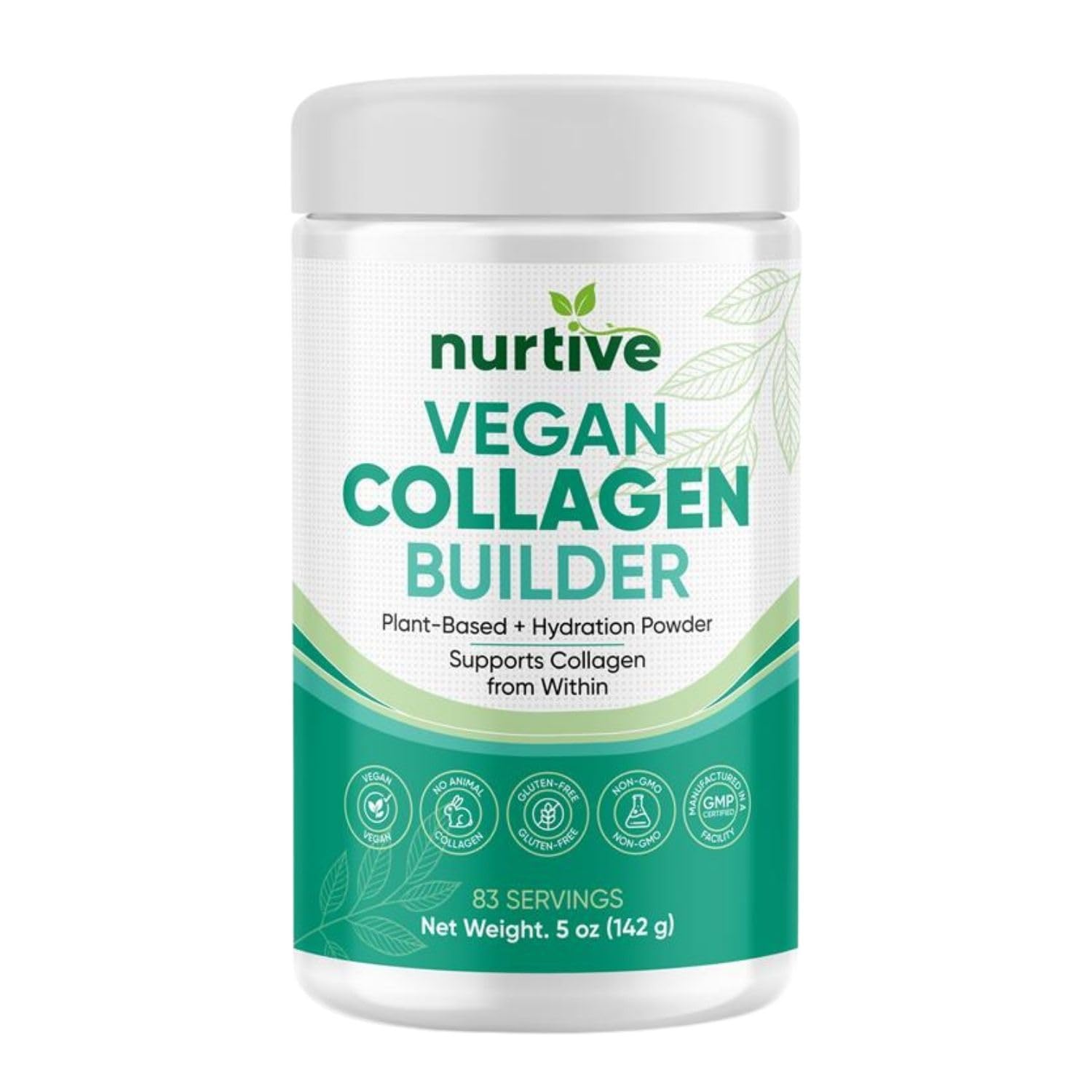 NURTIVE Collagen Builder Powder 191g front view