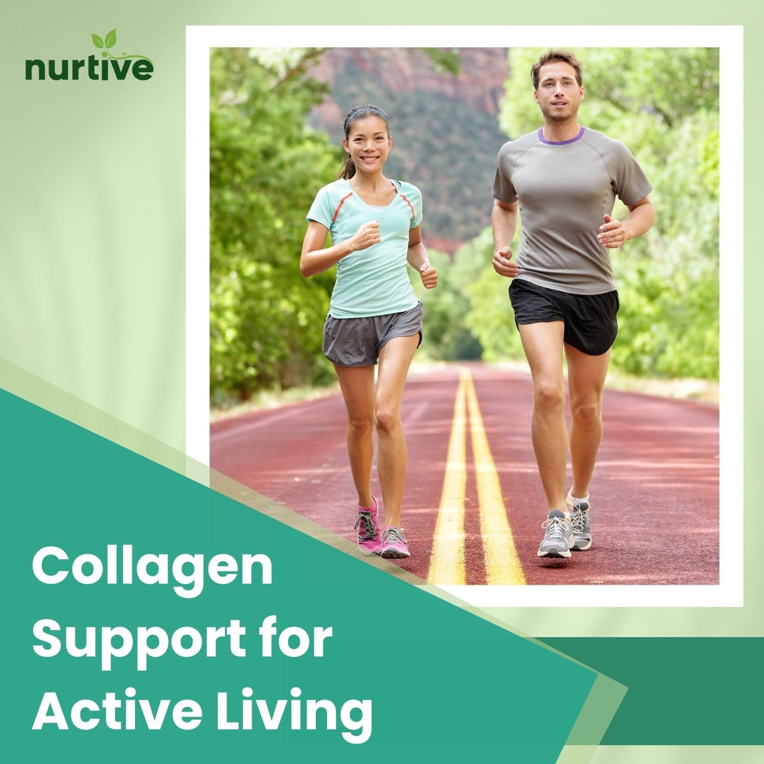 NURTIVE Collagen Builder Powder 191g lifestyle scene