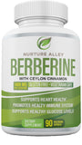 NURTURE ALLEY Cinnamon Berberine HCl Capsules with packaging