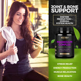 NURTURLY Magnesium capsules in a hand