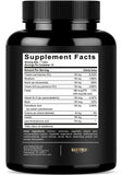 NURTURLY Super B Complex Vitamins back view with ingredient list