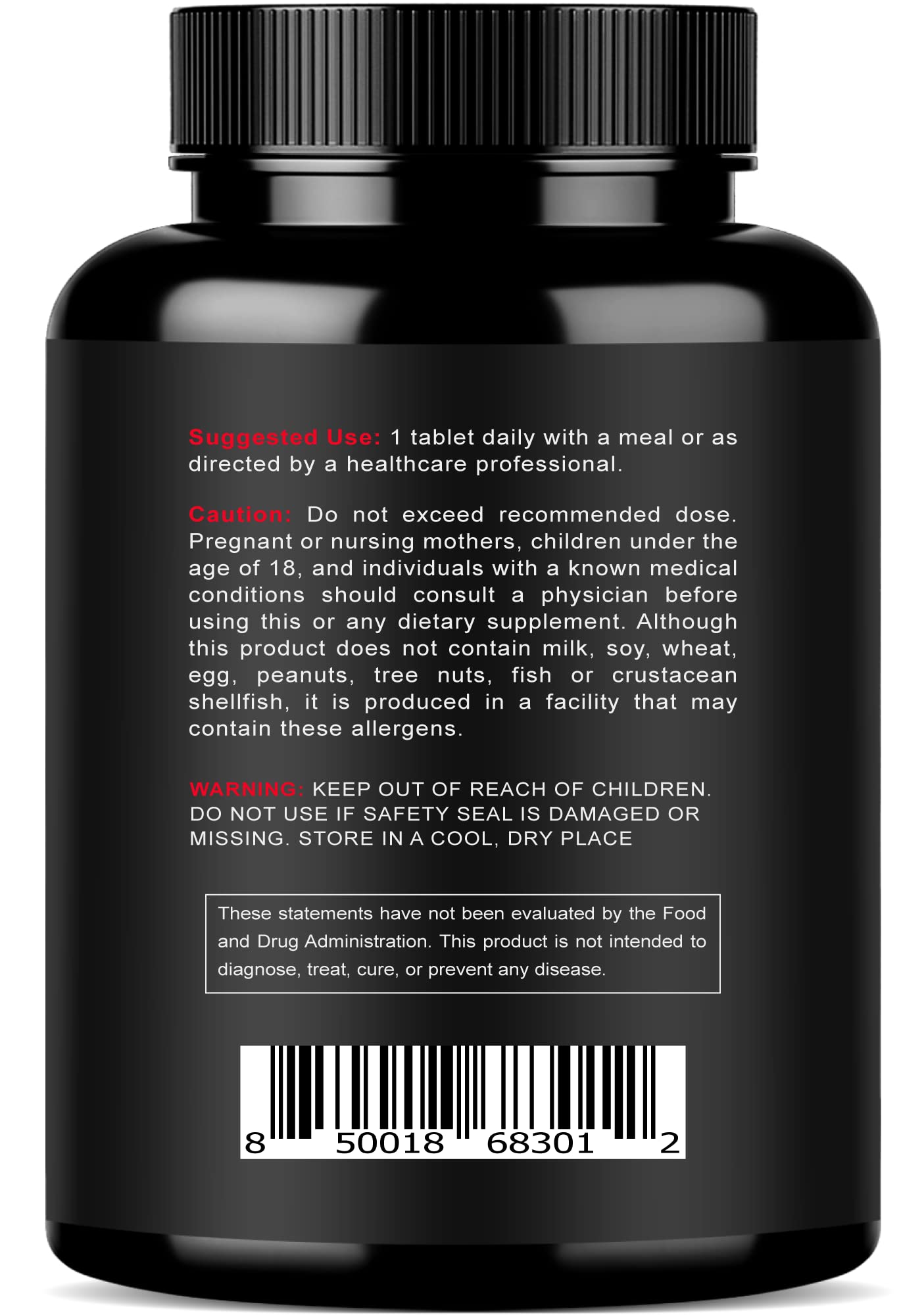 NURTURLY Super Vitamin B Complex 90g back view with ingredients