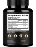 NURTURLY Turmeric Curcumin with Ginger capsules bottle with label