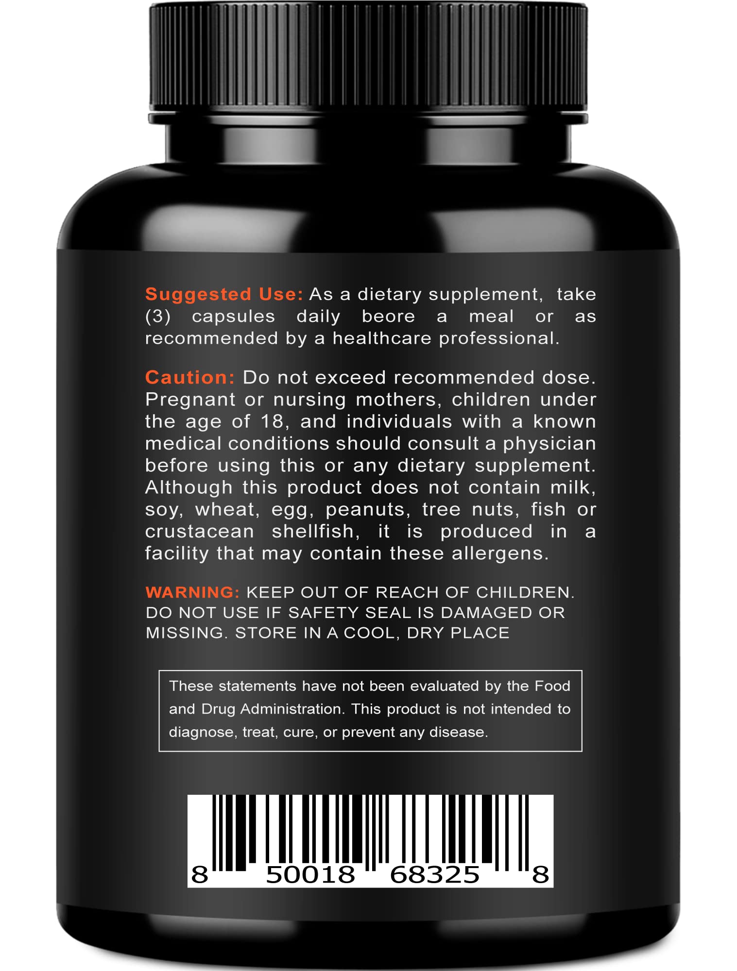 NURTURLY Turmeric Curcumin with Ginger capsules side view