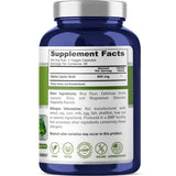 NusaPure Alpha Lipoic Acid 180 veggie capsules back view