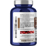 NusaPure Berberine & Ceylon Cinnamon Capsules side view with label