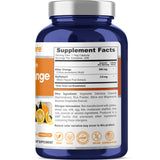 NusaPure Bitter Orange Capsules 500mg side view with label