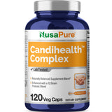 NusaPure CandiHealth Complex Capsules bottle front view