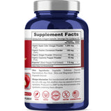 NusaPure Cayenne Pepper Capsules showing capsule size