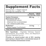 NusaPure Ceylon Cinnamon Capsules with open cap