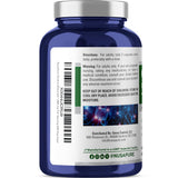 NusaPure Choline Bitartrate 200 capsules bottle side view