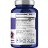 NusaPure Chrysin 20:1 Extract 500mg capsules close-up