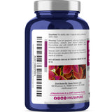 NusaPure Forskohlii Capsules back view with ingredient list