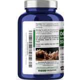 NusaPure Garlic Supplement 50mg Odorless Garlic 120 Capsules back label