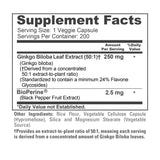 NusaPure Ginkgo Biloba Extract Capsules 250mg with measuring spoon