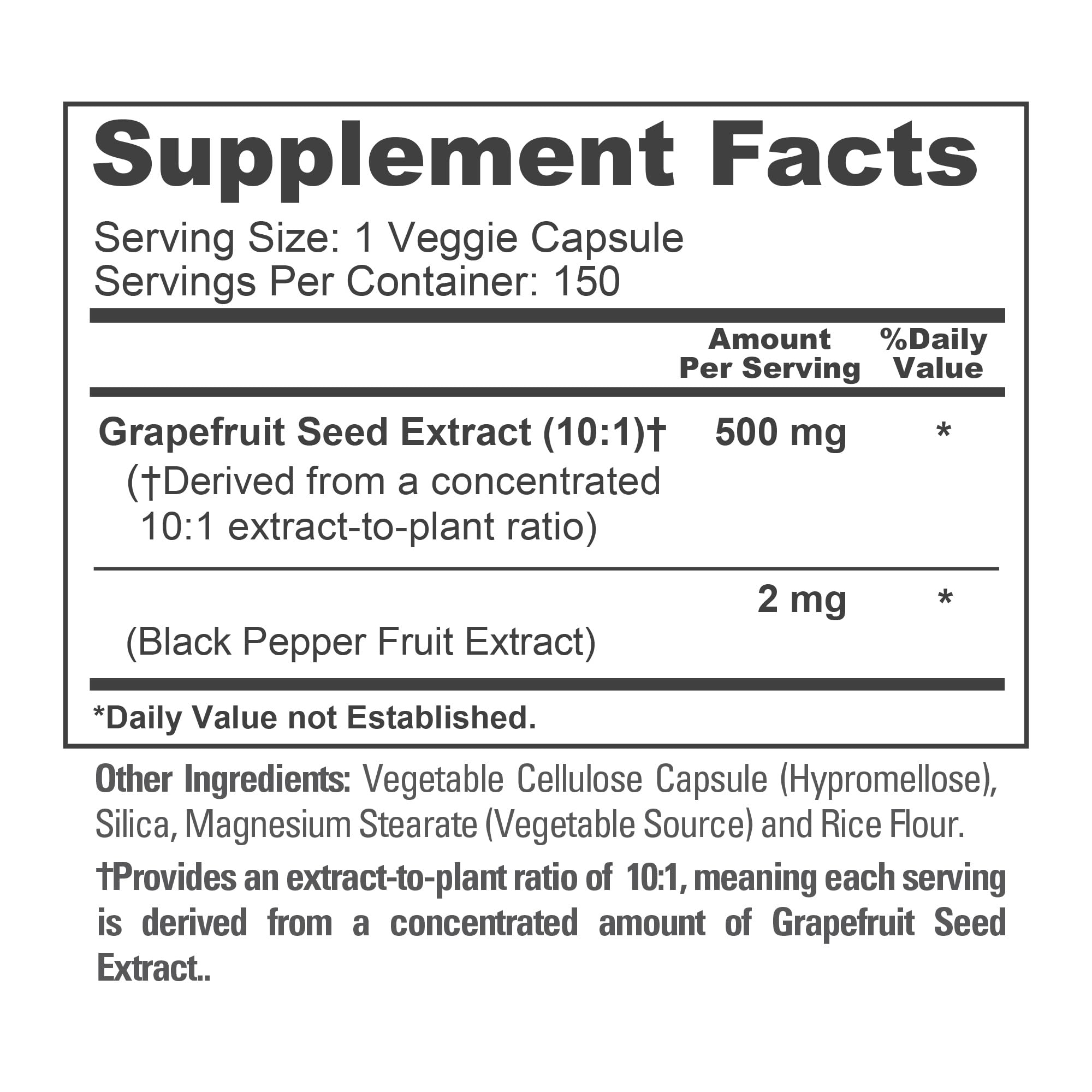 NusaPure Grape Seed Extract capsules with a measuring spoon